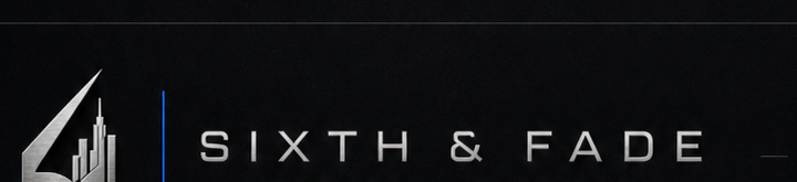 Sixth & Fade · Toronto Barbershop logo